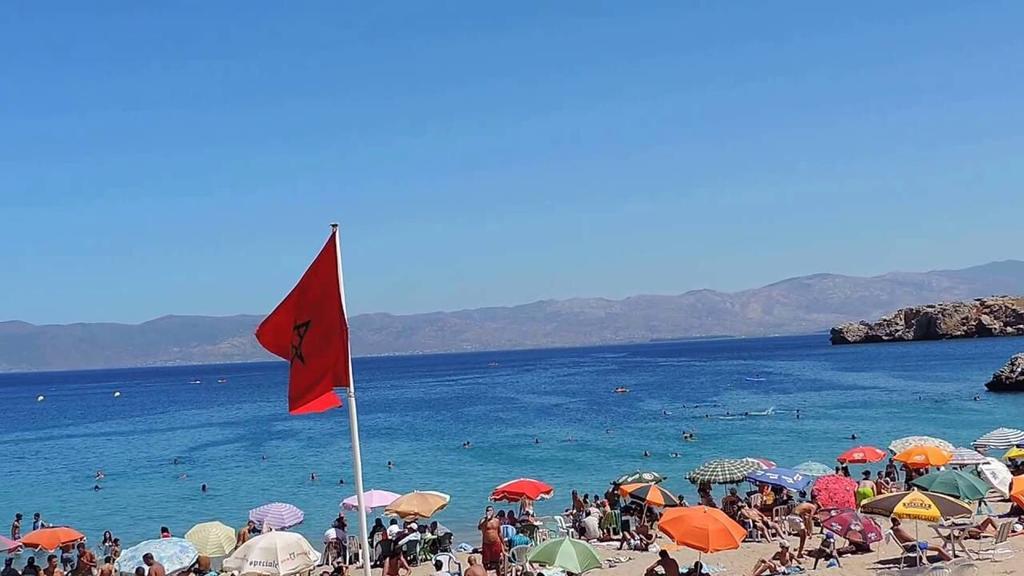 Appart Clim Wifi 700M De La Plage سعيدية المظهر الخارجي الصورة